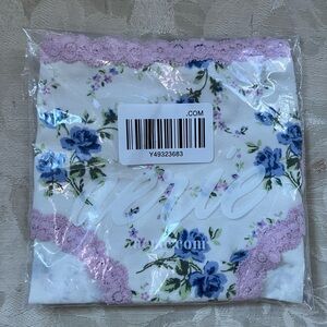 NWT Aerie floral 💐🌷 print hipphugger panty med